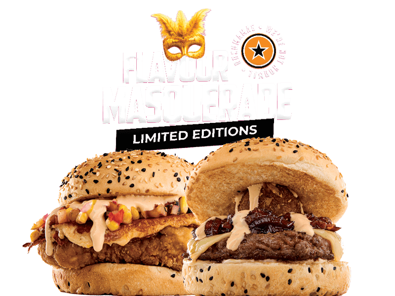RocoMamas Limited Edition Burgers
