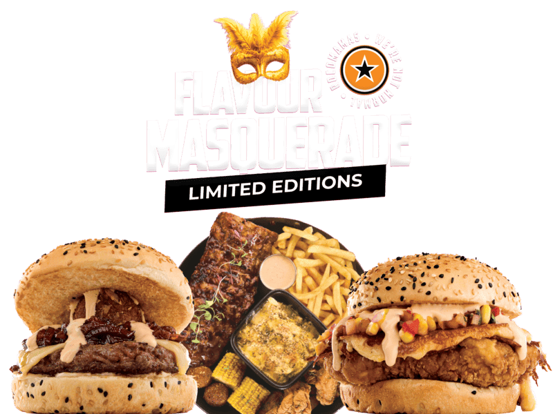 RocoMamas Limited Edition Burgers